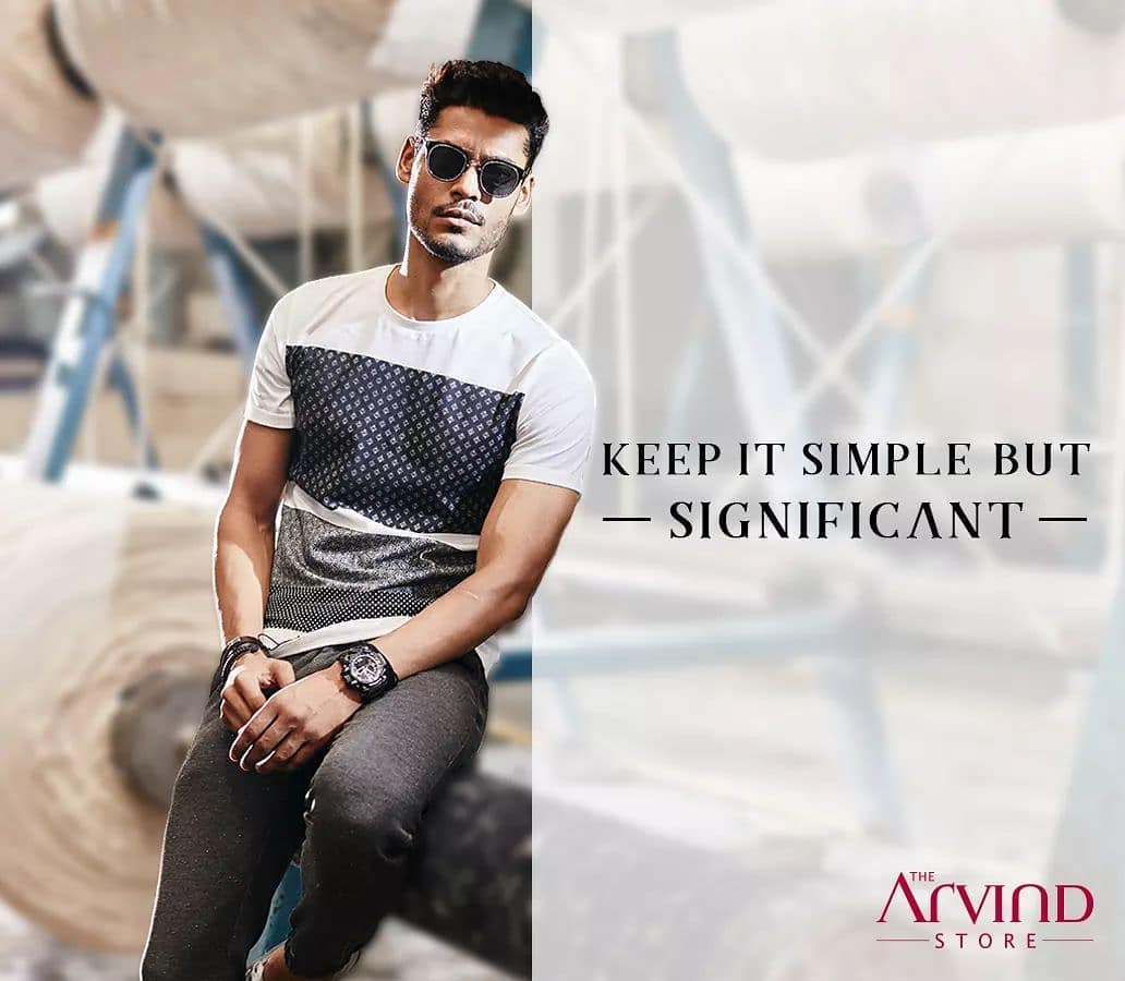 A simple approach to stand out from the rest. 
#StyleQuote #MadeInArvind #ReadyToWear  #CasualFridays