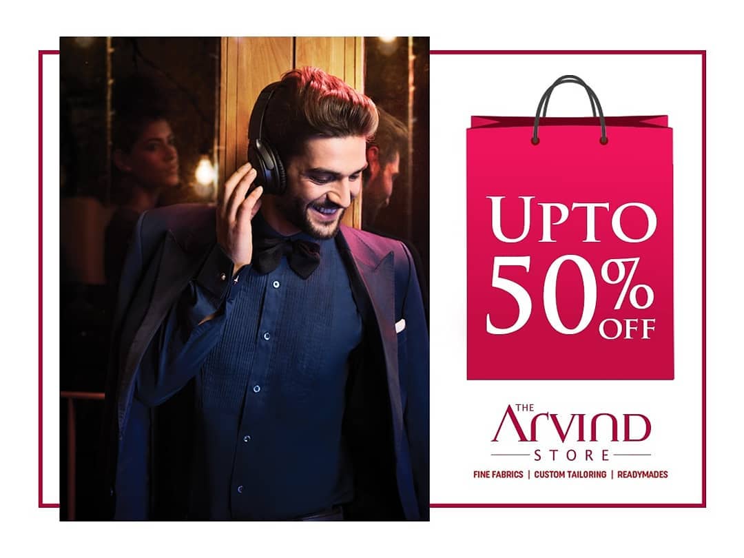 Gentlemen, the joy of shopping for the holiday season has just been doubled. Visit our stores and shop for your favourite outfits and our amazing offers  upto 50% off at 
http://bit.ly/TASStoreLocator
*TnC Apply 
#thearvind #thearvindstore #madeinarvind #mensfashion #mensfashion #stylestatement #gentlemen #joyofshopping