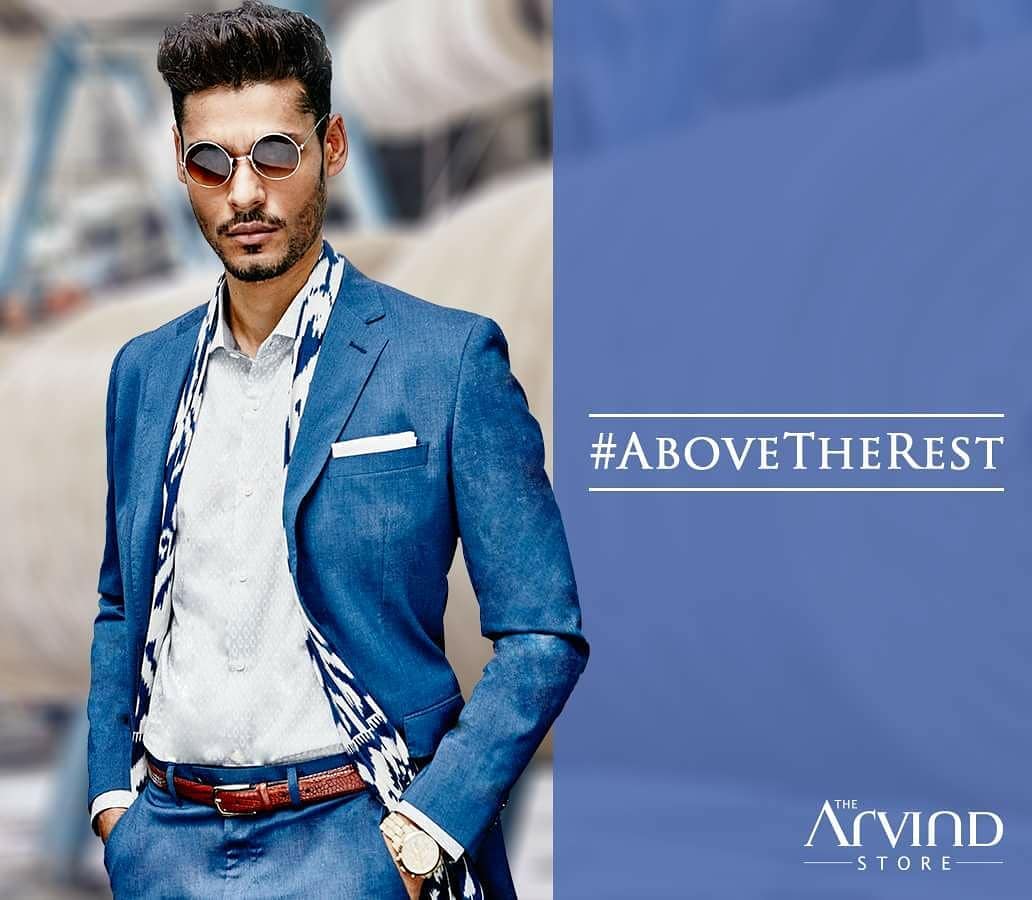 Be it early morning meetings or late night parties, this suit from our #ReadyToWear collection undoubtedly makes a lasting impression. Visit our stores today and pick your favourite outfits at upto 50% OFF
T&C applied 
#Arvind #arvindstores #madeinarvind #menscollection #stylestatement #menswear #ReadyToWear #style #menswear
