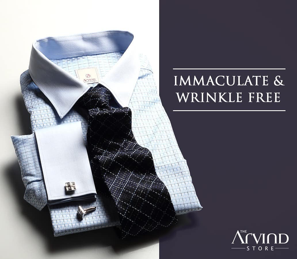 Take work wear to a next level with our immaculate and wrinkle free range. Visit our stores today and get upto 50% Off on your favourite outfits. To know more about our stores, click on the link in Bio.
T&C applied 
#arvind #thearvindstore #madeinarvind #menscollection #mensfashion #menswear #style #stylestatement #fashion