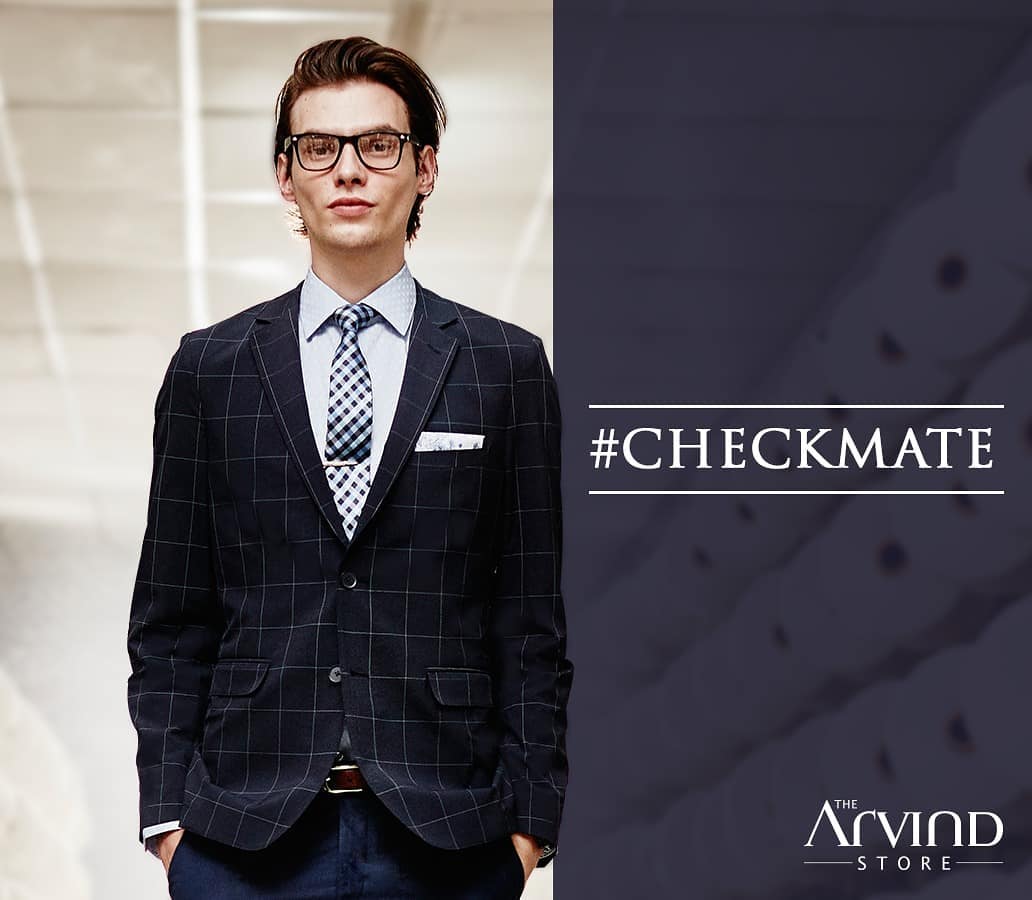 Offering luxurious #comfort and #classic style, this suit from our #ReadyToWear #collection makes a fine addition to your work wardrobe.
#arvind #madeinarvind #arvindstore #menswear #mensfashion #men #stylestatement #style #stylequotient #ReadyToWear