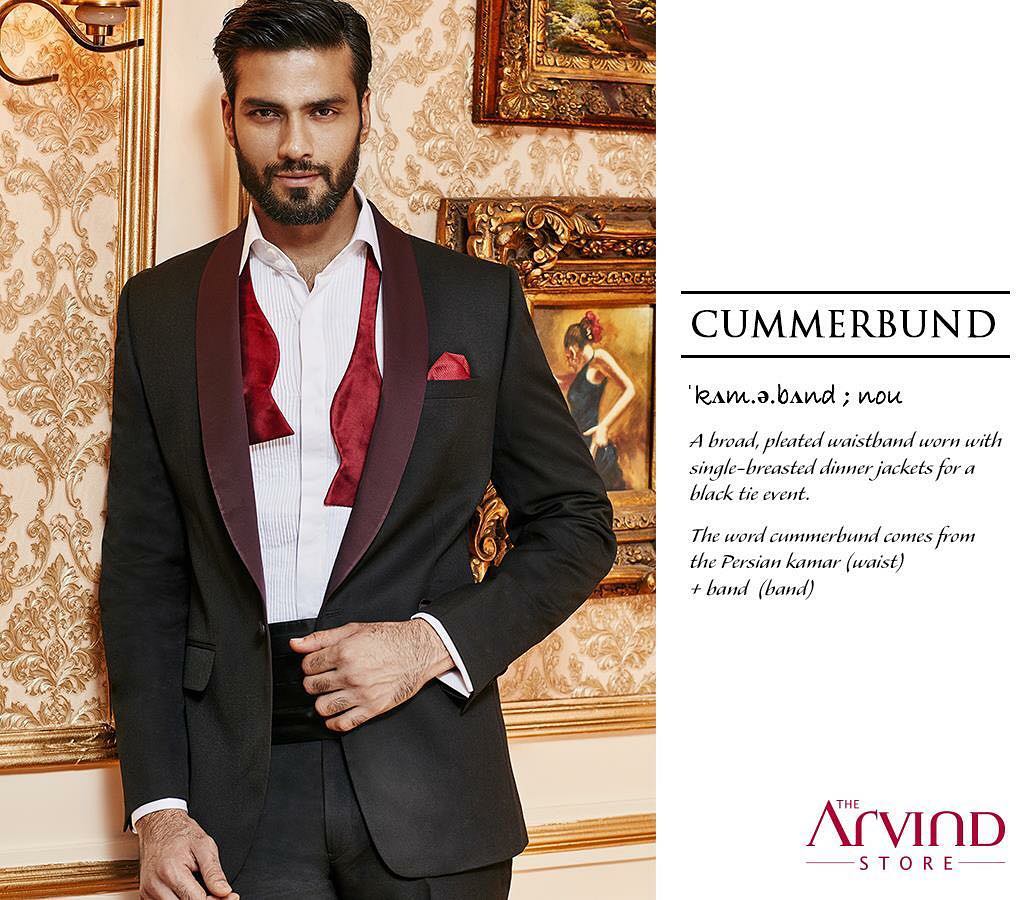 Some poise for the gentlemen who love to hold their head high and dazzle at every occasion. Cummerbund aces your look perfectly to give the balance of class and style.

#designerwear #menswear #celebrationwear #weddingwear #suits #royal #weddingsuits #bestdressed #menswear #handcrafted #accessories #style #mensfashion #menwithstyle #cummerband