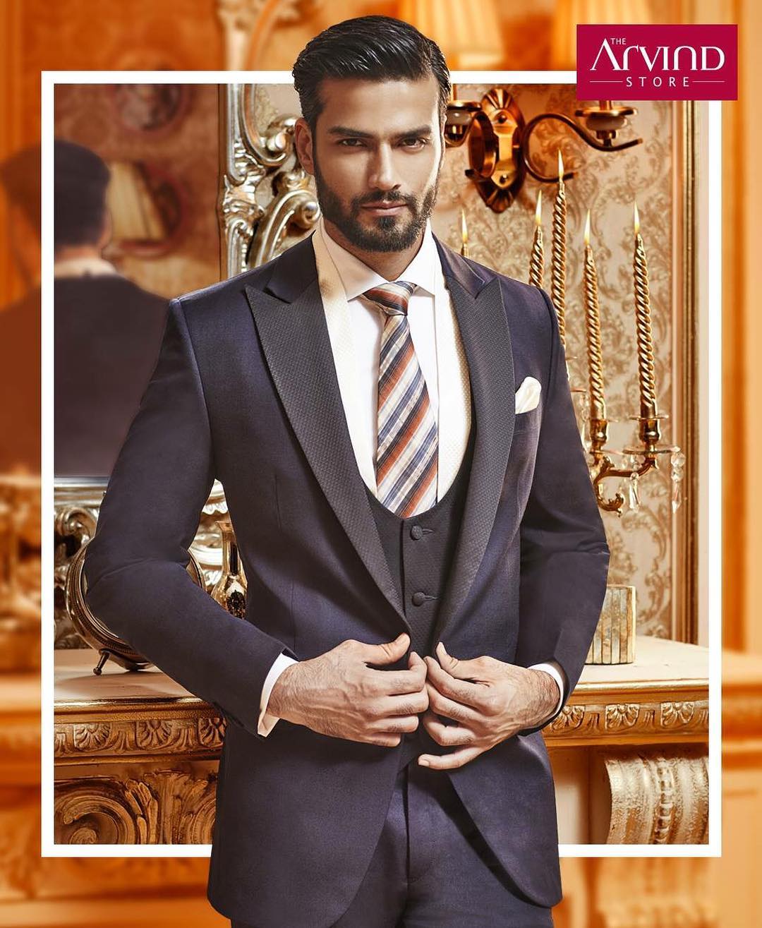 Adorn the premium suits that are handcrafted to perfection. Experience the celebratory fashion retreat at #TheArvindStore. Book your appointment today - Link in Bio

#designerwear #menswear #celebrationwear #weddingwear #suits #royal #weddingsuits #bestdressed #menswear #handcrafted #accessories #style #mensfashion #menwithstyle