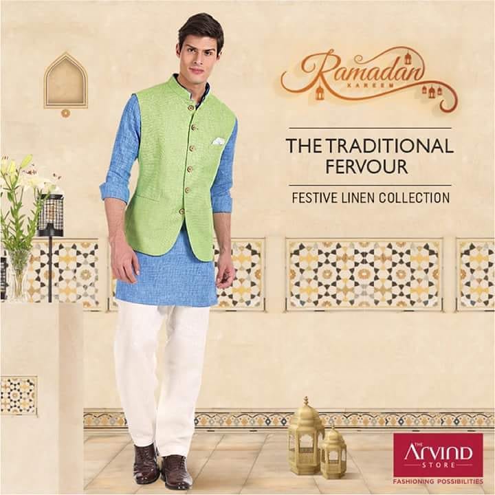 The Arvind Store,  MensClothing, MensFashion, Ramadan, Festive, EthnicWear, Celebrations, LinenCollection, TraditionalWear