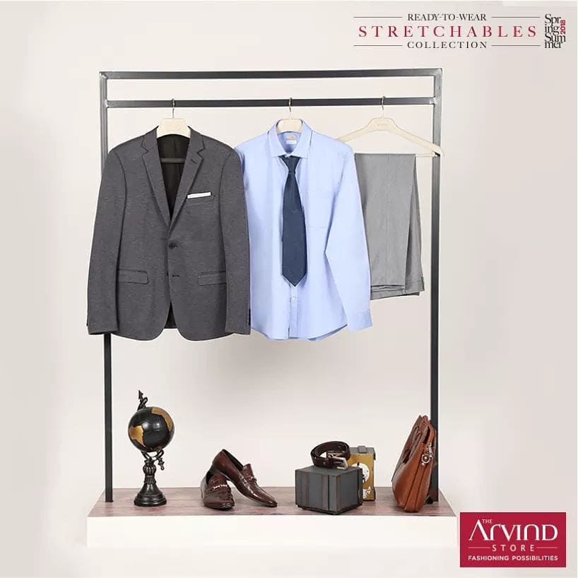 Choose comfort and sophistication with the Arvind travel blazer.
#ArvindReadyToWear #MensWear #TravelWear  #WorkWear
Sign up to get GV worth Rs. 1000 - link in bio
T&C Apply.