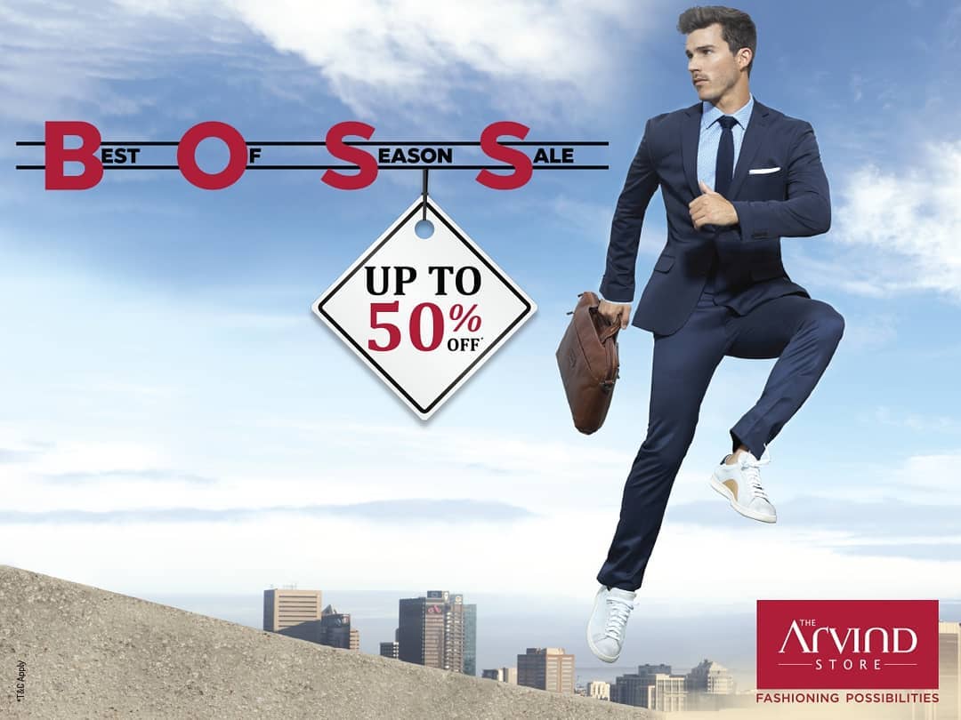 The Arvind Store,  EndOfSeasonSale, Sale, Offer, BestOfSeasonSale, Discount