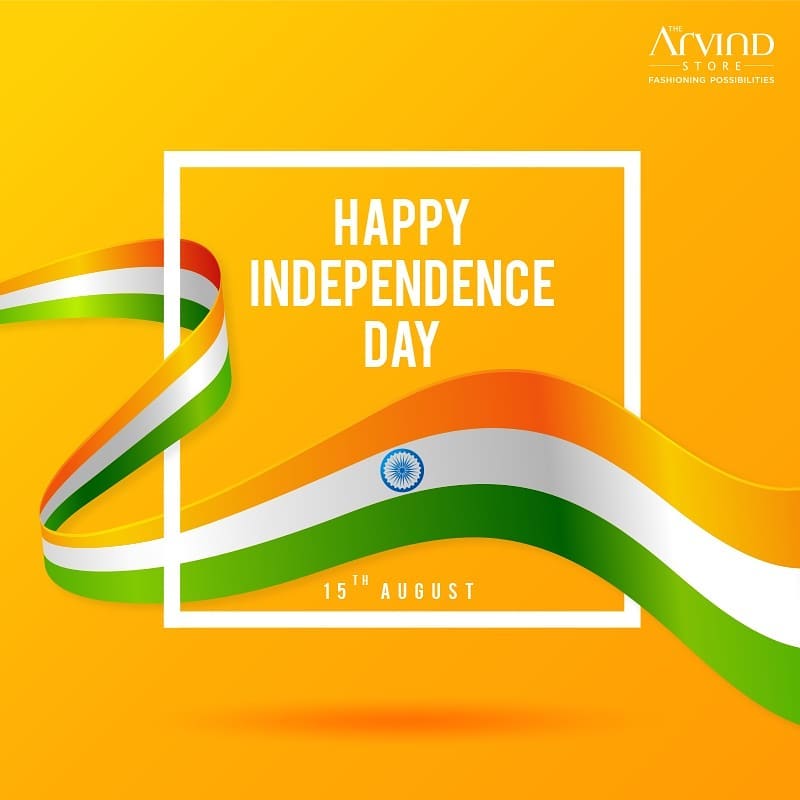 This independence day, let the essence of freedom fill you and your loved ones hearts with happiness. #HappyIndependenceDay