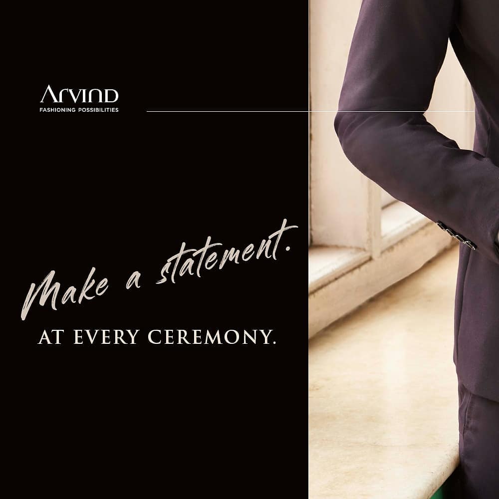 The Cerimonia Collection is sure to give you #OutfitGoals. #ArvindForWedding