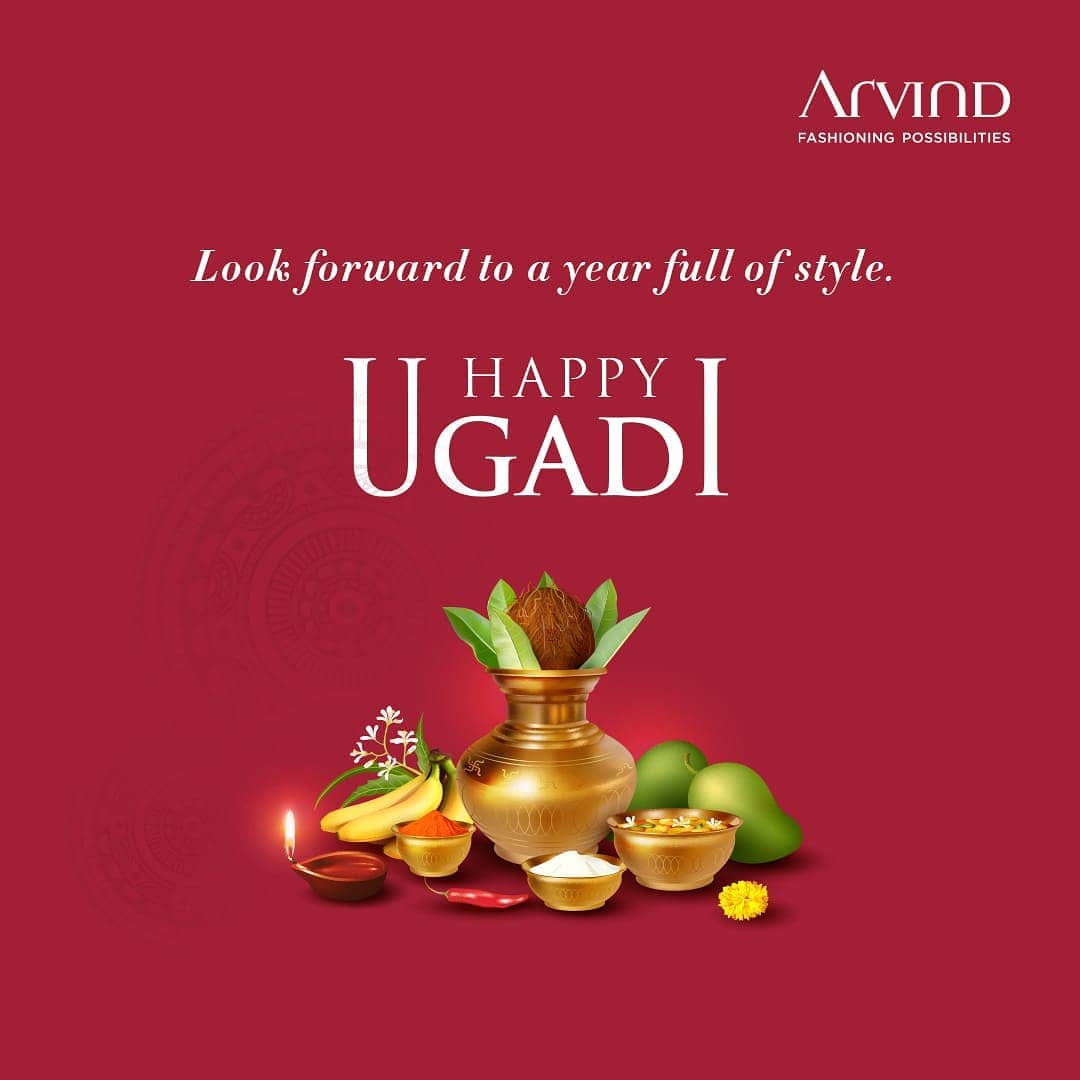 A grand celebration deserves a grand style. Happy Ugadi from all of us at Arvind.