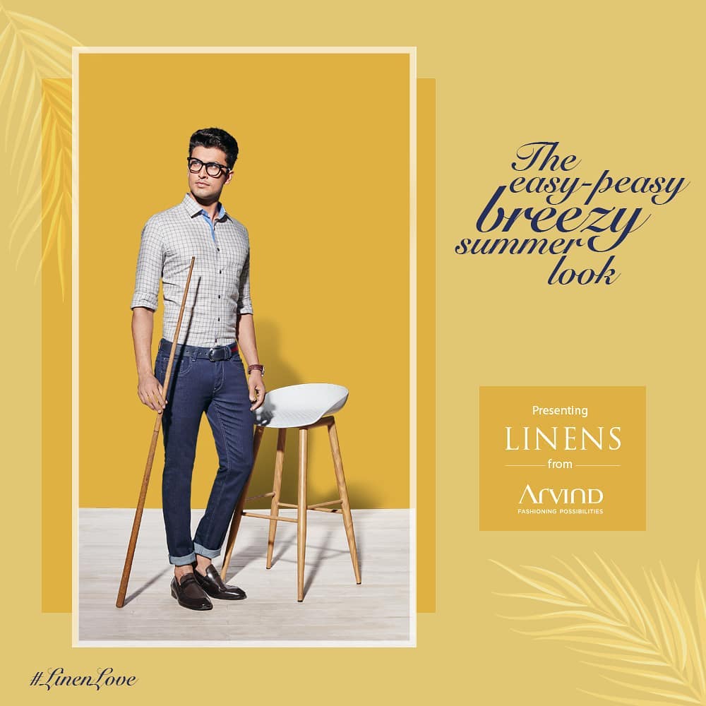 Linen is the world’s strongest natural fiber. It absorbs moisture and keeps you cool in the heat. That’s the reason for our #LinenLove. Check out our collection now.

#LinenLove #ArvindFashioningPossibilities #Linen