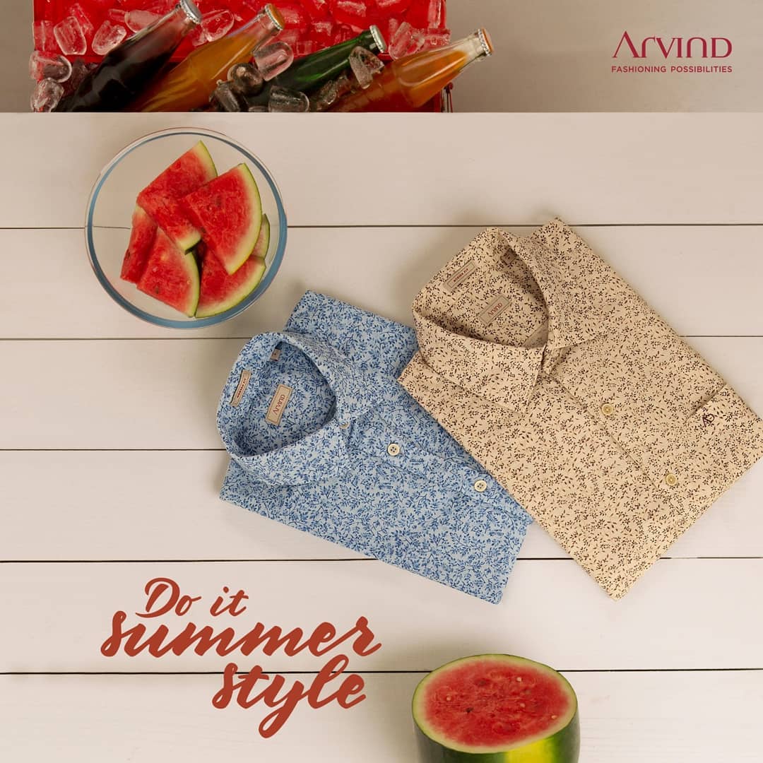 Less monday and more summer in Arvind style! 
#LinenLove #ArvindFashioningPossibilities #Linen #summer #ReadyToWear