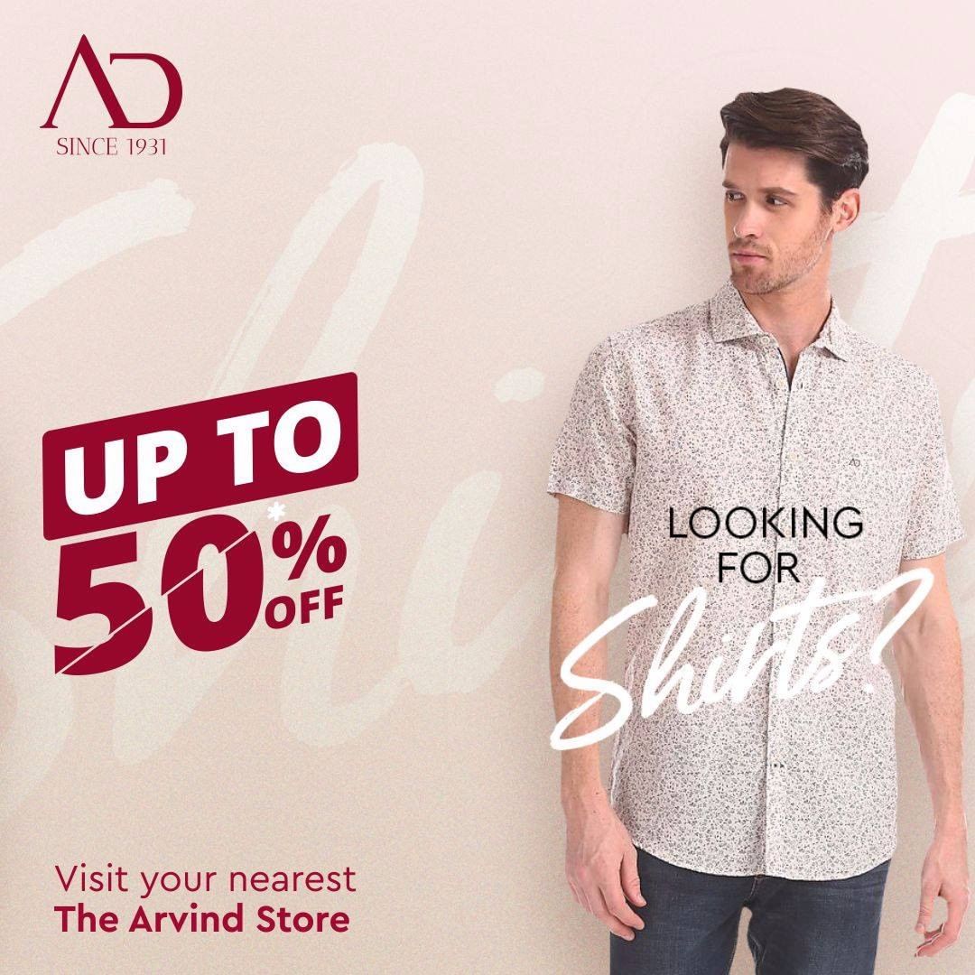 Shirts that are made from the finest fabrics are available on the best discounts ever!
When are you visiting nearest The Arvind Store to avail these discounts?
.
.
#menstrend #flatlayoftheday #menswearclothing #guystyle #gentlemenfashion #premiumclothing #mensclothes #everydaymadewell #smartcasual #fashioninstagram #dressforsuccess #itsaboutdetail #whowhatwearing #thearvindstore #classicmenswear #mensfashion #malestyle #authentic #arvind #menswear #EndOfSeasonSale #SaleOn #upto50percentoff #discounts #flashsale #dealon #saleanddiscounts #saleatarvind