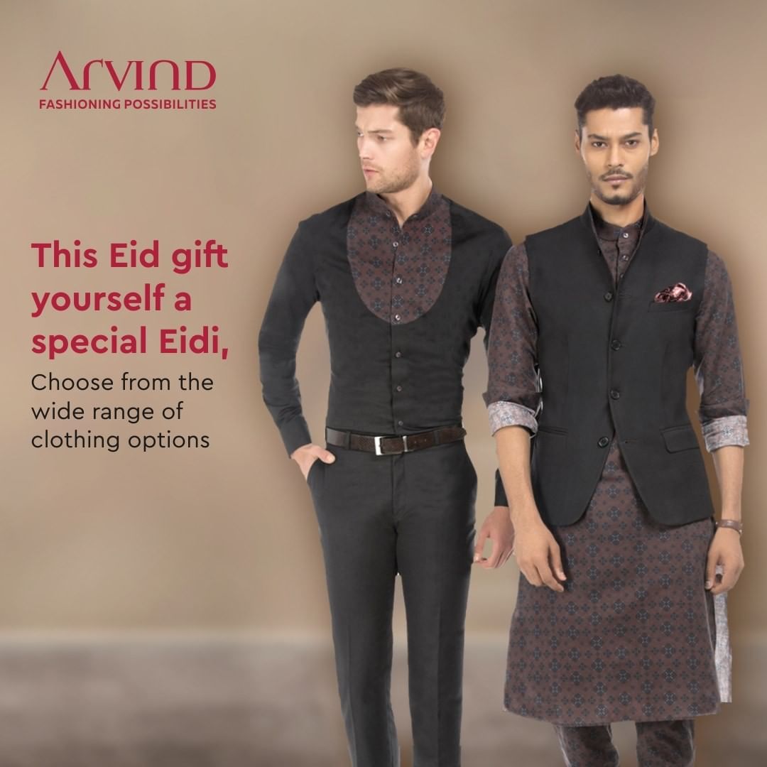 Celebrating Eid at home doesn't mean you can't dress your best. Gift yourself a special Eidi from Arvind. Choose from a wide range of traditional clothing options.
. .
#ArvindMenswear #Arvind #TheArvindStore #smartcasual #fashioninstagram #dressforsuccess #itsaboutdetail #whowhatwearing #thearvindstore #classicmenswear #mensfashion #malestyle #selfisolation #lockdown2020 #positivevibes #positive #positivemindset ##eidmubarak #eid2020 #ramadan #ramadan2020 #ramadanmubarak