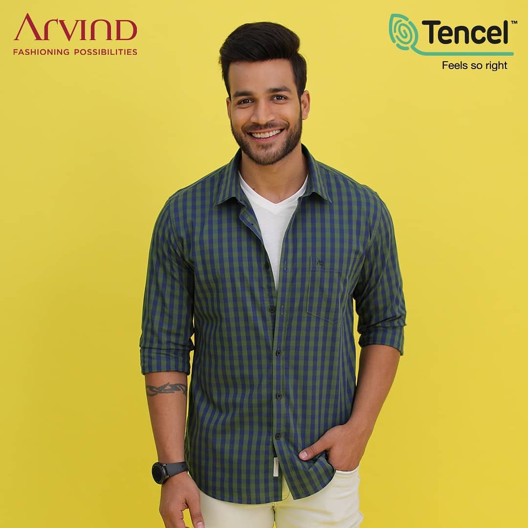 Ethical, edgy and feels just right! Look good and feel good with Arvind X TENCEL™ . With comfort and sustainability at the forefront of this collection, you are sure to stand out from the crowd in a more eco-friendly yet fashionable outfit.

#FeelGoodFashion #Tencel #Arvind #TheArvindStore #ADArvindReaadytoWear #ArvindMensWear #ADSince1931 #MensFashion #SustainableFashion #SustainableLiving #ConsciousClothing #SustainableShirts  #Fashion #Menswear #Sustainability
