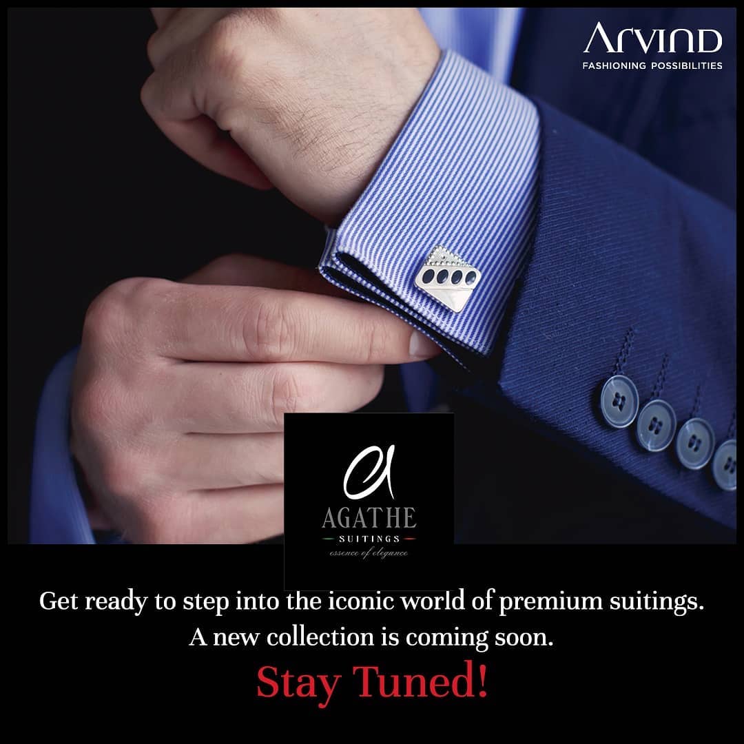 Rekindle into the vibrant hues, textured fabrics and contemporary design. Enhance your wardrobe with the premium shirt and suit collection, which is stylish yet formal from Agathe by Arvind.

 #ArvindFashion #TheArvindStore #Agathe #Menswear #MensFashion #Fashion #style #comfortable #classicmenswear #texturedfabrics #perfectmatch #work #casual #closet #trousers #patterns #brightcolours #makeastatement #smartcasual #StayStylish