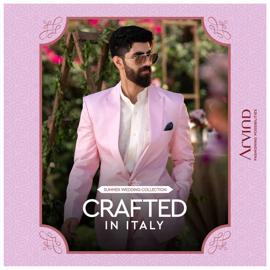 Arvind presents The Summer Wedding Collection with exquisite fabrics crafted in Italy.

Please take all the precautions.
Stay safe & celebrate.

#Arvind #Summer #WeddingCollection
#Linen #LinenLook #GizaCotton
#Fabrics #Fashion #Style
#StyleUpNow #FashioningPossibilities