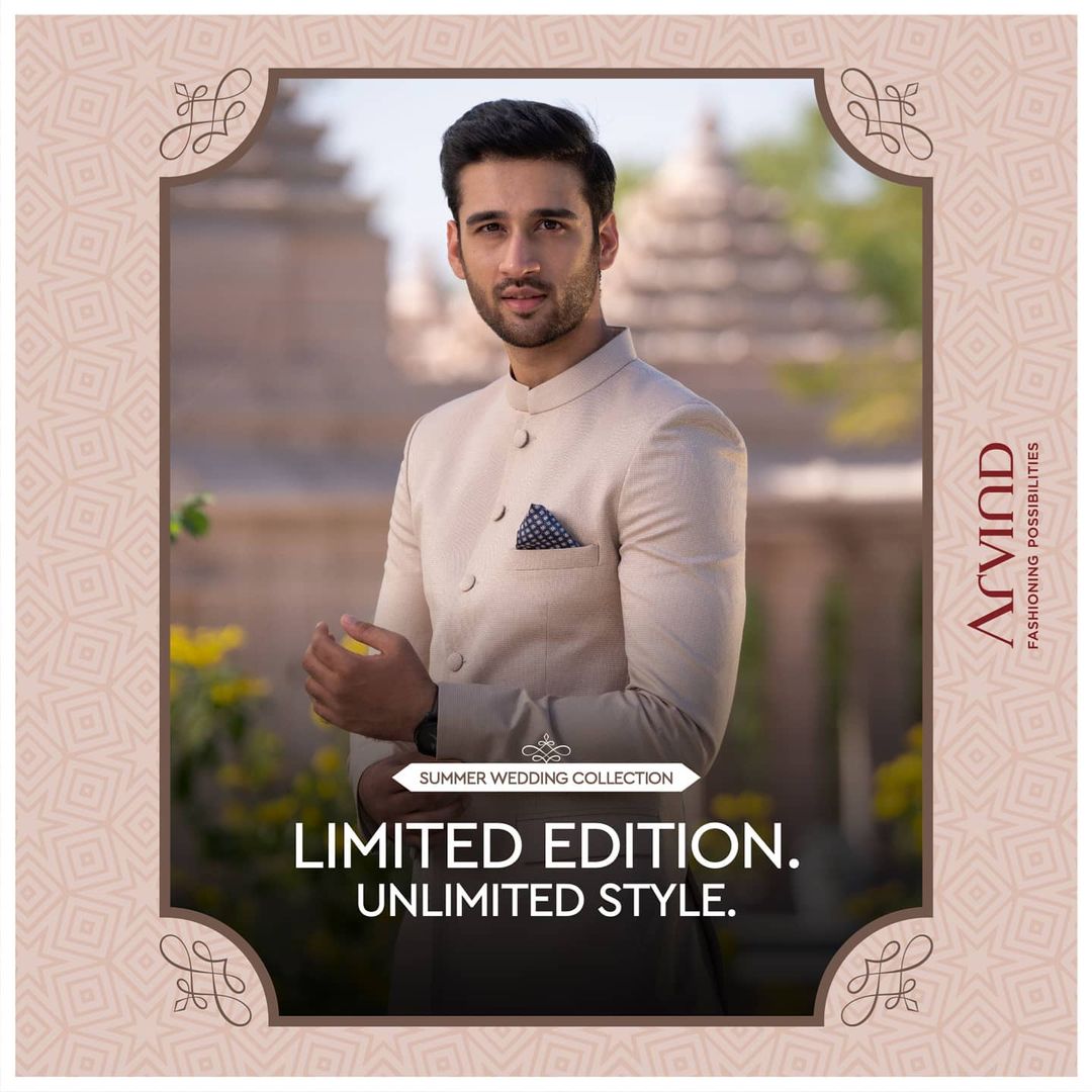 The Summer Wedding Collection is a limited edition fabric collection made with the finest fabrics like Egyptian Giza Cotton, Superfine European Linens and Australian Merino Wool.

Please take all the precautions.
Stay safe & celebrate.

#Arvind #Summer #WeddingCollection
#Linen #LinenLook #GizaCotton
#Fabrics #Fashion #Style 
#StyleUpNow
#FashioningPossibilities