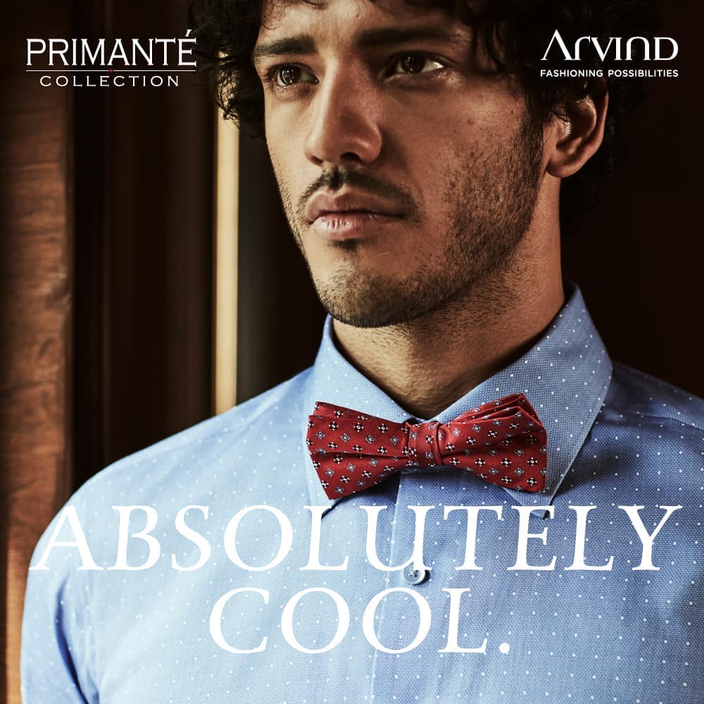 Few things are as cool and premium as the Primante collection by Arvind. 

#Arvind #Primante #Menswear #Dapper #Fashion #Style 
#Suits #Suave #StyleUpNow
#TrendyTuesday
#FashioningPossibilities