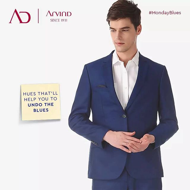 Presenting a glimpse of the fashion statement in style; that will help you to alter the Monday monotony into motivation.

Undo the blues in hues of Arvind.

Shop now: link in bio 

#MondayMotivation #UndoTheBlues #GoodKindOfBlues #MondayBlues #MesmerizingMondayBlues #WeekdayStyle #OfficeWearCollection #FashioningPossibilities #Arvind #Menswear
