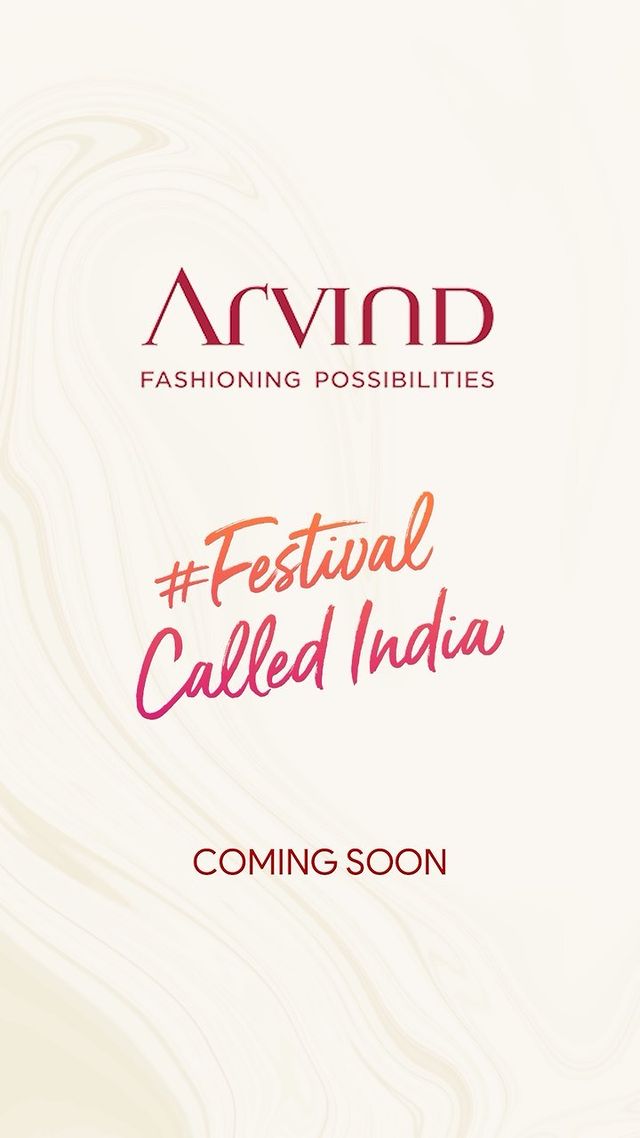 This festive season get inspired by a range of diverse looks! 

Stay tuned for #FestivalCalledIndia!

Explore the fashioning possibilities with Arvind.

#Arvind #FashioningPossibilities #FestivalCalledIndia #LandOfFestivals #FestiveReady #AnOdeToCelebrations #FestiveLook #FestiveLookBook #ArvindLookBook #EthnicWears #TraditionalOutfits #Menswear #ClassicCollection #StayTuned