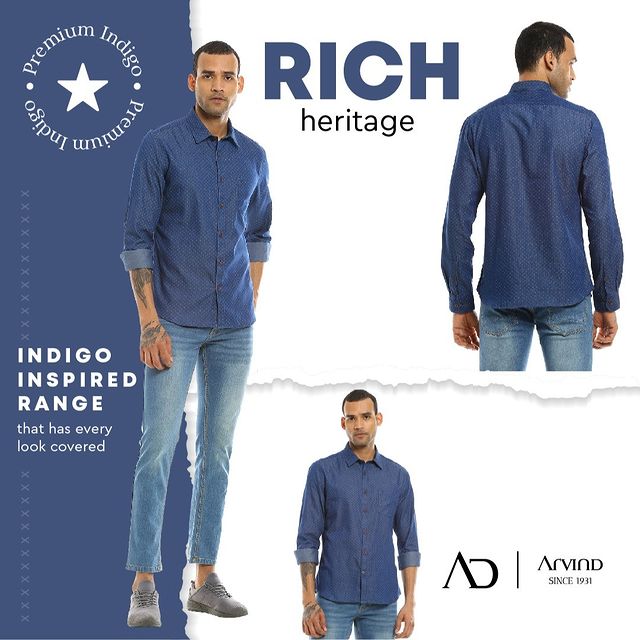 Style these indigo shirts the way you like! This range is versatile and looks good with anything 

Explore more today: Link In Bio

#Arvind #FashioningPossibilities #ADByArvind #CottonShirts #Checks #CasualStyle #CottonFabric #CasualCapsule #CasualEssentials #MensWear #MensFashion