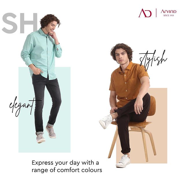 Life's too short to wear boring outfits, don't you think? And while we do love to throw on an all-black outfit, some days we just need colors of the rainbow in our lives to make it colour refresh.

Shop Now:
https://arvind.nnnow.com
.
.
.
.
.
.
.
.
.
.
.
.
.
.
#Arvind #FashioningPossibilities #MensWear
#casualwear #fashion #casualstyle #casual #ootd #menswear #streetwear #partywear #style #mensfashion #casualoutfit #onlineshopping #trending #tshirts #clothing #casuals #tshirt #instafashion #fashionstyle #activewear #fashionblogger #sportswear #fashionista #jeans #clothingbrand #streetstyle #tshirts #shirts