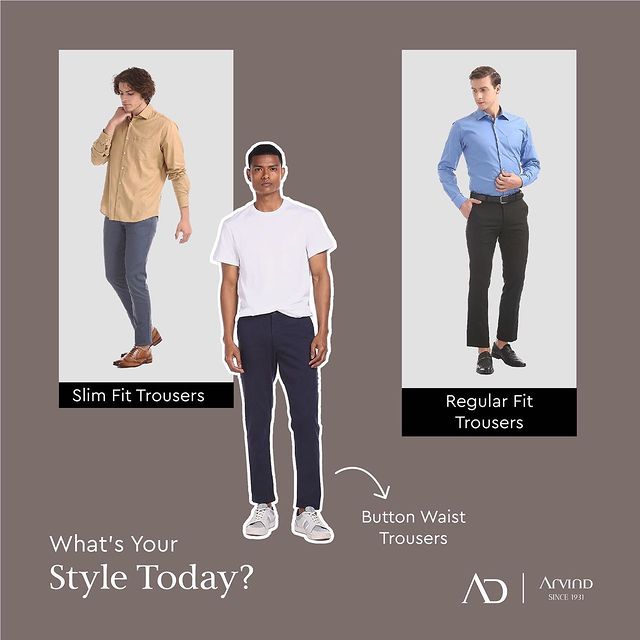 Update your wardrobe basics with our selection of men’s trousers. Great for effortless everyday dressing, choose from tailored suit trousers for the office, laidback chinos for the weekend and classic trousers in neutral shades, colours and a variety of fits.

Shop Now:
https://arvind.nnnow.com
.
.
.
.
.
.
.
.
.
.
.
.
.
#Arvind #FashioningPossibilities #Menswear
#trousers #fashion #apparel #pants #style #shirts #jeans #formalwear #casualwear #clothing #tshirts #pants #chinos #shirt #mensfashion #typesofpants #menswear #sportswear #clothingbrand #trendingstyle #comfort #style #activewear #ootd #clothes #trousersformen #onlineshopping #fashionstyle #pantsformen