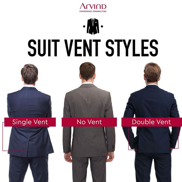 The openings at the back of your blazer designed to ensure comfort and flexibility are vents. To make your suit more functional and easy on the go, here's a quick guide to keep in mind while you get your next! What's your pick?
.
.
.
.
.
.
.
.
.
.
.
.
.
.
#Arvind #FashioningPossibilities #MensWear
#menfashion #menstyle #fashion #menswear #style #mensfashion #mensstyle #menwithstyle #fashionblogger #instagood #ootd #model #streetstyle #lifestyle #instafashion #fashionstyle #menwithclass #photography #streetwear #pantsstyling #gentleman #outfit #photooftheday #instagram #outfitoftheday #fashionista #customtailoring
