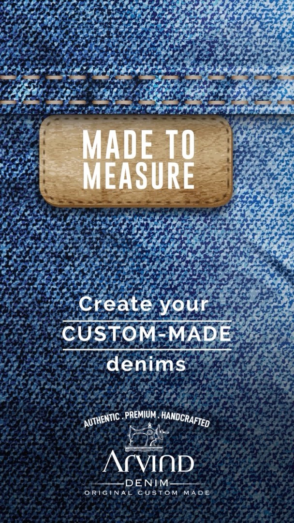 Your quest for the perfect fit denim ends here. Designed to inspire with a fabric that personifies you. Experience a new way to comfort with a range of customised jeans only at The Arvind Store.
.
.
.
.
.
.
.
.
.
.
.
.
.
 #Arvind #FashioningPossibilities #MensWear #style #trend #fashionstyle #instafashion #onlineshopping #fashionblogger #outfit #fashionista #outfitoftheday #shopping  #streetwear #clothing #ootdfashion #denimstyle #fashiondesigner #denimjeans  #outfitinspiration #jeans #styleblogger #customdenim #instastyle #clothes #jeans #jeansformen #shoppingonline #streetfashionstyle