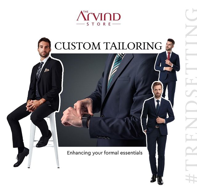 Suit up! has been a common phrase in men's fashion world for a while. With myriad styles to choose from it's essential to get the perfect fit too. From crisp designs to perfect cuts to fine tailoring, get your next custom suit only at The Arvind Store. 

.
.
.
.
.
.
.
.
.
.
.
.
.
 #Arvind #FashioningPossibilities #MensWear #style #trend #fashionstyle
#mensweardaily #onlineshopping #stylish #menwithstreetstyle #mensclothing #malemodel #menfashionstyle #shoes #dapper #luxury #suit #picoftheday #shopping #mensfashionpost  #clothing #fashionformen #shirt #shirts #ootdmen #modamasculina #casualstyle #menfashionreview #menfashionblogger #luxuryclothingmen