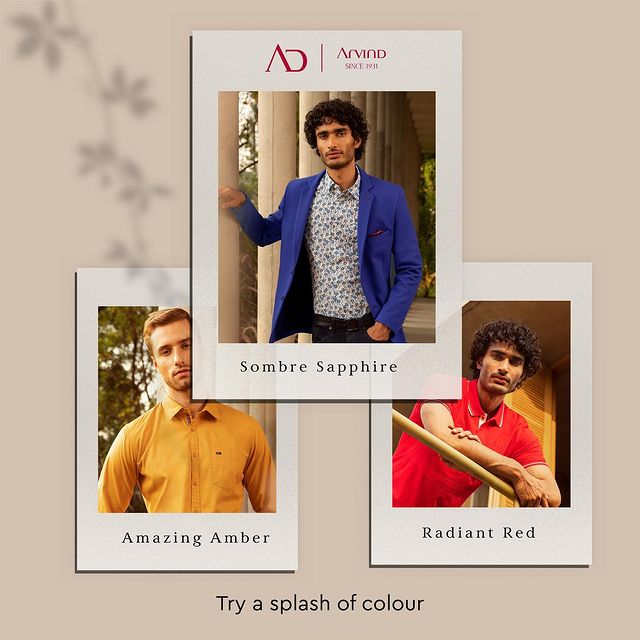 You can never go wrong with the color that brings out your best look and confidence in you. Whether you fancy a red tshirt look or are all about a bright blue, all that matters is that it's the color that brings out your best self.
.
.
.
.
.
.
.
.
.
.
.
.
.
 #Arvind #FashioningPossibilities #MensWear #style #trend #fashionstyle
#mensweardaily #man #onlineshopping #stylish #menwithstreetstyle #mensclothing #menfashionstyle #dapper #luxury #suit #picoftheday #shopping #mensfashionpost  #clothing #fashionformen #shirt #shirts #ootdmen #modamasculina #casualstyle #menfashionreview #menfashionblogger #luxuryclothingmen