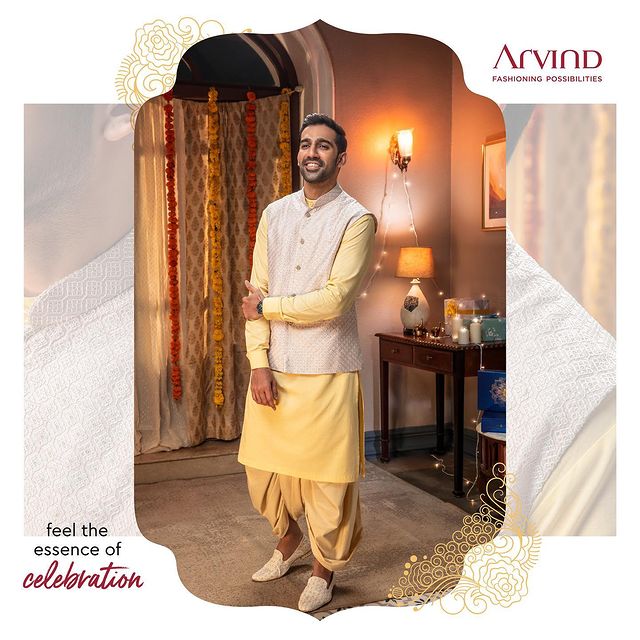 This festive season, flaunt your personality with a contemporary outfit with Arvind’s latest collection of premium fabrics. Visit The Arvind Store today to re-discover luxury with our festive range. 
.
.
.
.
.
.
.
.
.
.
.
.
 #Arvind #FashioningPossibilities #MensWear #festivalfashion #festival #festivaloutfit #fashion #festivalseason #handmade #rave #festivalstyle #festivalwear #raveoutfit #festivallife #love #festivals #instafashion #musicfestival #ootd #kurta #styling #festivalclothing #festiveindiw #bohostyle #ethnicwear #style #festivalvibes #newcollection #festivals #festivalseason #indiafestival #indianculture