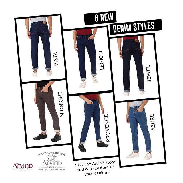 It's no secret that jeans are a man's best friend. A quality pair is a wardrobe staple that fits your style, and always looks good on you : Classic, effortless, eternally cool.
.
.
.
.
.
.
.
.
.
.
.
.
 #Arvind #FashioningPossibilities #MensWear #denim #jeans #fashion #style #ootd #denimjeans #denimformen #outfit #love #denimstyle #fashionblogger #onlineshopping #customised #mensfashion #instafashion #fashionstyle #denimjeans #jeansstyle #menswear #instagood #streetwear #fashionista #streetstyle #arvinddenim #clothing #denimforallday #denimstylesformen #shopping