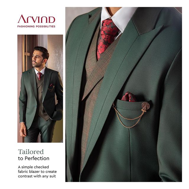 A suit is an essential fashion staple in a man’s wardrobe. Explore our range of premium patterned fabrics that add a playful element in a classic suit.

Visit The Arvind Store today! 
.
.
.
.
.
.
.
.
.
.
.
.
#Arvind #FashioningPossibilities #MensWear #fabric #fashion #handmade #sewing #design #cotton #textile #fabrics #style #mensclothing #fabricstore #fabricdesign #mensuits #textiles #designer #suitsfabrics #tailoredfit #textiledesign #fabrics #menstyling #pattern #festivecollection #suits #onlineshopping #n #fabricshop #instagood #arvindstore