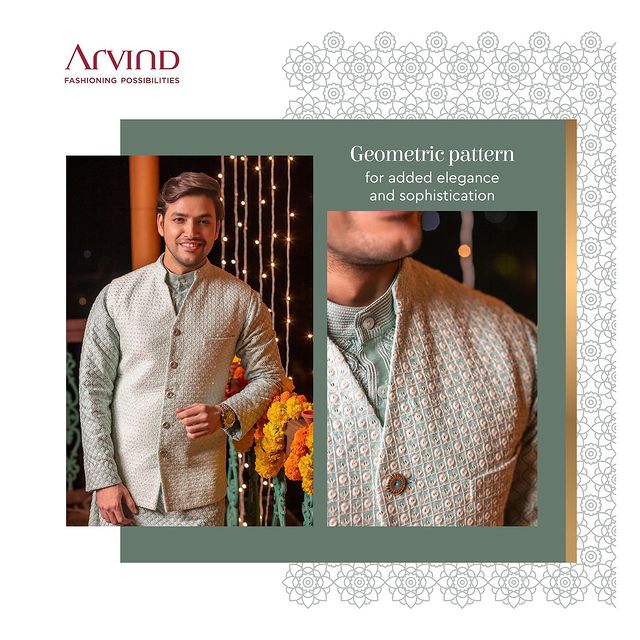 This festive season, set the trend in the finest fabrics. These premium fabrics are embroidered in a geometric pattern for added elegance and sophistication.

Visit The Arvind Store today! 
.
.
.
.
.
.
.
.
.
.
.
.
 #Arvind #FashioningPossibilities #MensWear #festivalfashion #festival #festivaloutfit #fashion #festivalseason #handmade #rave #festivalstyle #festivalwear #raveoutfit #festivallife #love #festivals #instafashion #musicfestival #ootd #kurta #styling #festivalclothing #festiveindiw #bohostyle #ethnicwear #style #festivalvibes #newcollection #festivals #festivalseason #indiafestival #indianculture