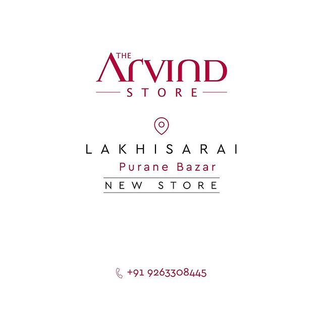 📍Lakhisarai, Bihar is here bigger and better than ever! Come visit and check our latest collection that's full of dashing, stylish looks that are perfect for any season. 

Hurry visit us today! 
.
.
.
.
.
.
.
.
.
.
.

#Arvind #FashioningPossibilities #MensWear #franchise #newstoreopening #franchisingbusiness #newstore #franchiseowner #franchiseopportunities #arvindfranchise #UP #uttarpradesh #Businessowner #businessgrowth #businessmarketing #india #branddevelopment #brandexpansion #businessexpansion #Bihar #lakhisarai_bihar