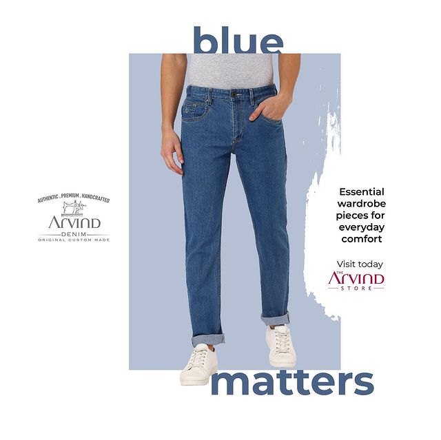 The Arvind Store,  Arvind, FashioningPossibilities, MensWear, customjeans, fashion, casualstyling, casual, dailywear, ootd, mensfashion, jeansandshirt, partywear, style, onlineshopping, casuals, bluedenim, trending, clothing, denim, jeansformen, instafashion, fashionstyle, denimsfordailywear, customiseddenim, fashionblogger, fashionista, custommade, clothingbrand, menstyling
