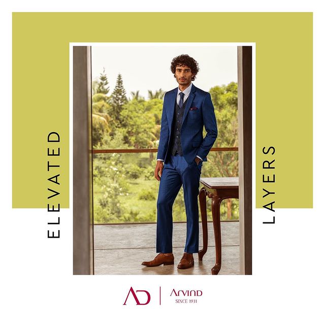For every aspiring dapper gentleman is this subtle art of flawlessly layering. Find the most carefully coordinated elevated layers at your nearest Arvind store. 
 
Let’s get you ‘covered’, shall we? 
.
.
.
.
.
.
.
.
.
.
#Arvind #FashioningPossibilities #MensWear #styleguide #ootd #shirts #fashionblogger #styleblogger #styleinspo #styleinspiration #fashionstyle #fashionista #instafashion #stylegoals #outfitoftheday #styleoftheday #styleiswhat #stylediary #styleinfluencer #stylegram #blogger #stylefashion #fashiondaily #styled #bloggerstyle #instastyle #fashionaddict #outfitinspiration #fashiongoals