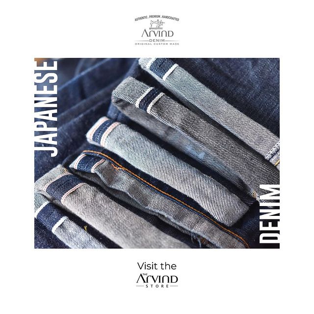 Everything you’ve ever wished for…packed in a pair of Japanese Denim to fit you perfectly well! 

Modern style, crafted in the most traditional manner. Visit the Arvind store for authentic, premium, handcrafted denim wear. 👖👌🏻

.
.
.
.
.
.
.
.
.
.
.
.

#Arvind #FashioningPossibilities #MensWear #denim #jeans #fashion #handmade #style #denimjeans #denimstyle #instagram #selvedge #customjeans #denimhead #denimlovers #denimondenim #fashionstyle #rawdenim #selvedgedenim #yourfashion #allaboutdenim #custommade #custommadeclothing #custommadedenim #denimaddicted #denimdesign #denimevolution #deniminnovation #deniminspiration #denimpants