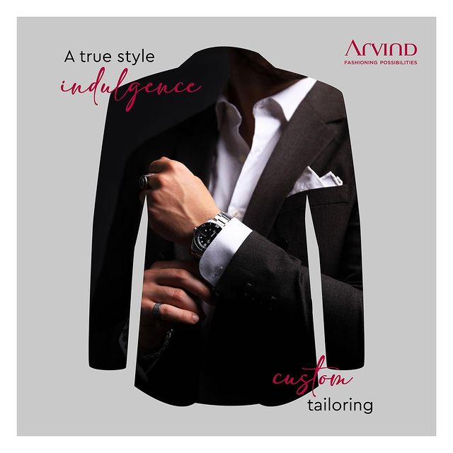 The pur-Suit of happiness begins and ends right here! 

With custom tailoring, Arvind brings to you a true style indulgence. Experience luxury at The Arvind Store.🌹
.
.
.
.
.
.
.
.
.
.
.
.
#Arvind #FashioningPossibilities #MensWear #menstyling #mensfashion #customisedsuit#fashion #menstyle #love #style #styling #mensstyle #tailoredmade #feelgood #menstrend #feelgoodmenswear #denimformen #fashionblogger #menstylefashion #ootdfashion #menwithstyle #instafashion #casualstyle #menfashionreview #stylingformen #tailoredmadefit