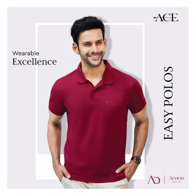 Excellence can also be tangible…because we make Excellence, wearable! The ACE Collection from AD by Arvind gives you the confidence to be excellent & extraordinary, every single day✨

So don’t just step into the style game, but also make sure you win it! How? By arriving at the nearest Arvind Store🙌🏻
.
.
.
.
.
.
.
.
.
.
.
#Arvind #FashioningPossibilities #MensWear #tshirts #tshirtshop #tshirtslovers #tshirtstore #tshirtstyle #tshirtsdesign #tshirtsale #tshirtswag #tshirtsonline #tshirtsforsale #menstshirts #lovetshirts #cooltshirts #tshirtsformen #tshirtsales #tshirtsupreme #tshirtshops #clothing #tshirt #tshirtdesign #tee #apparelbrand #tshirt👕 #tshirtlife #tshirtdesigns #tshirtlovers #fashiontees
