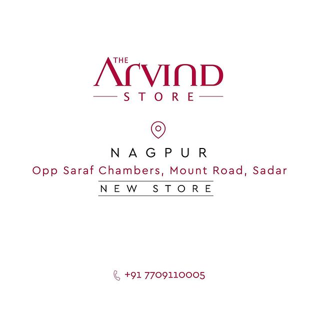 The Arvind Store has now also launched in 📍Nagpur, at Mount Road. 

It's the beginning of a new fashion-journey. So hurry, walk into this full-fledged store that displays the finest Fabrics in a wide variety of shades, formal Suits & Blazers, readymade premium garments like T-shirts & Shirts, legacy Denims, Accessories and dedicated custom tailoring. 

If you’re around Mount Road, then don’t forget to check out The #New Arvind Store💯
.
.
.
.
.
.
.
.
.
.
.
.

#Arvind #FashioningPossibilities #MensWear #franchise #newstoreopening #franchisingbusiness #newstore #franchiseowner #franchiseopportunities #arvindfranchise #Businessowner #businessgrowth #businessmarketing #india #branddevelopment #marketleader #brandexpansion #businessexpansion #franchiseopportunities #nagpur #mountroadnagpur