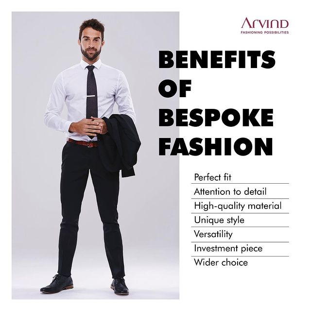 A great pitch isn’t all you need, to crack that deal.
Your professional attire is as impactful as your pitch! 
And all this can only be achieved with an impeccable Tailored Fit! 🦾

To shop for unique & versatile tailored formalwear in quality materials, head over to an Arvind Store now! 👔
.
.
.
.
.
.
.
.
.
.
.
.
#Arvind #FashioningPossibilities #MensWear #menfashion #menstyle #fashion #menswear #style #mensfashion #mensstyle #menwithstyle #fashionblogger #instagood #ootd #model #streetstyle #lifestyle #instafashion #fashionstyle #menwithclass #photography #streetwear #pantsstyling #gentleman #outfit #photooftheday #instagram #outfitoftheday #fashionista #customtailoring