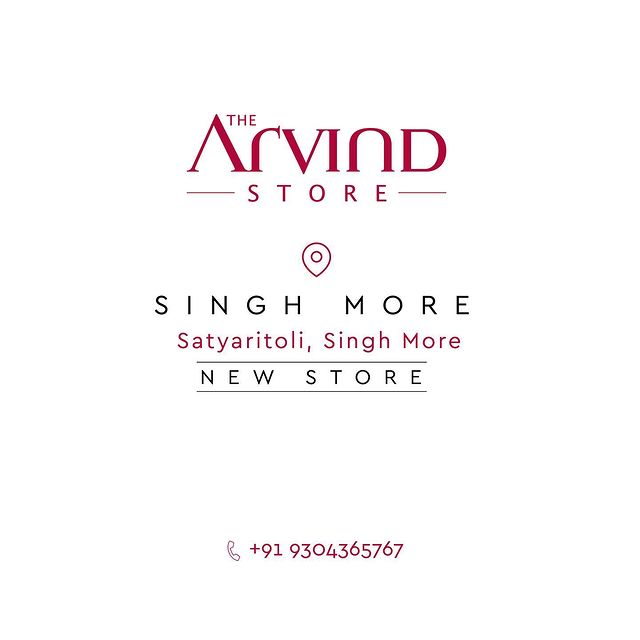 The Arvind Store is now open in
📍 Singh More. 

Our newest launch in Ranchi brings you a gateway to fashion. This full-fledged store displays the finest Fabrics in a wide variety of shades, formal Suits & Blazers, readymade #USPolo and AD by Arvind garments like T-shirts & Shirts, accessories, and much more.

Suit up with Arvind. Visit our newly launched showroom, today! 
.
.
.
.
.
.
.
.
.
.
.
.
#Arvind #FashioningPossibilities #MensWear #franchise #newstoreopening #franchisingbusiness #newstore #franchiseowner #franchiseopportunities #arvindfranchise #Businessowner #businessgrowth #businessmarketing #india #branddevelopment #marketleader #brandexpansion #businessexpansion #franchiseopportunities #singhmore