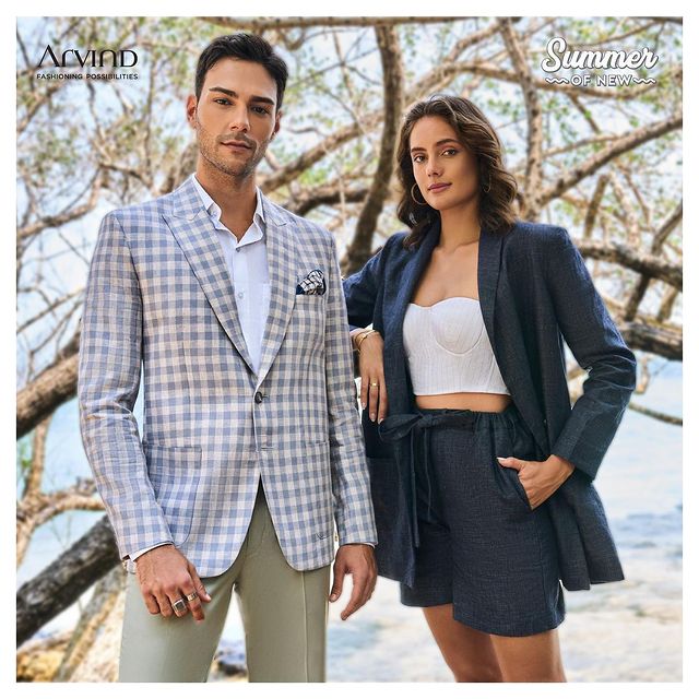 Light as a feather’ ? 🪶
More like…Light as a Blazer! 
Look and feel sharp in the classic #LinenBlazers of our Spring Summer’23 collection. Team ‘em up with fine cotton shirts, and summer-friendly trousers to feel comfortable all day long! ☀️🕶️ #SummerOfNew

To shop the #HeatBuster look, visit your nearest Arvind outlet. 🛍️
.
.
.
.
.
.
.
.
.
.
.
.
#Arvind #FashioningPossibilities #MensWear #collection #menfashion #fashion #menstyle #love #instagood #style #instagram #men #ootd #fashionista #fashionstyle #gentleman #classicmenswear #collections #gentleman #gentlemanstyle #happycustomers #mensclothing #menstailoring #menstyle #mensweardaily #menwithclass #moderngentleman #summerofnew #SS23