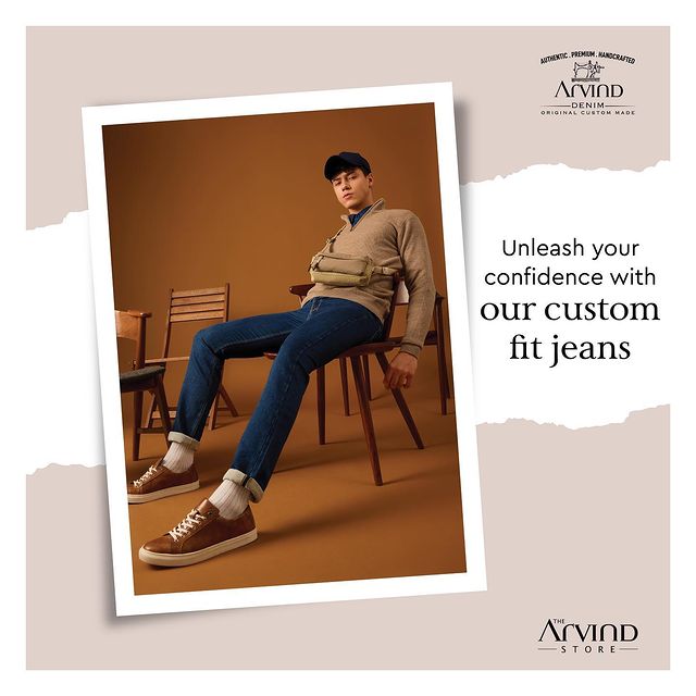 Jean-ius’! That’s what we call a perfect fitting pair of denims! 👖
Now wouldn’t wearing something like that make you feel confident as ever? 

So don’t hold back! Get your custom Denims today from the Arvind Store! 🛍️🛒
.
.
.
.
.
.
.
.
.
.
.
.
.
#Arvind #FashioningPossibilities #MensWear #denim #jeans #fashion #handmade #style #denimjeans #denimstyle #instagram #selvedge #customjeans #denimhead #denimlovers #denimondenim #fashionstyle #rawdenim #selvedgedenim #yourfashion #allaboutdenim #custommade #custommadeclothing #custommadedenim #denimdesign #denimevolution #deniminnovation #deniminspiration #denimpants