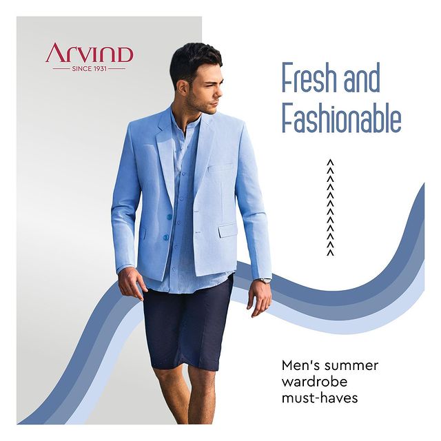 Stay cool and confident this summer with Arvind's fashion-forward picks. Your wardrobe will thank you later!

So, what are you waiting for? Head over to Arvind Store and upgrade your summer wardrobe with our stylish must-haves!🛍️💯👀☀️ 
.
.
.
.
.
.
.
.
.
.
.
.
.

#Arvind #FashioningPossibilities #MensWear #collection #menfashion #fashion #menstyle #love #instagood #style #instagram #men #ootd #fashionista #fashionstyle #gentleman #classicmenswear #collections #gentleman #gentlemanstyle #happycustomers #mensclothing #menstailoring #menstyle #mensweardaily #menwithclass #moderngentleman #summerofnew #SS23