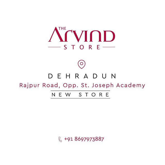 Calling all gentlemen in Dehradun!📍

Arvind is thrilled to unveil its brand new strore, where custom tailoring meets exquisite range. Step into a world of personalised style and sophistication as we offer bespoke solutions for your formal wardrobe. From handcrafted tailored suits and blazers to fine fabrics and premium shirts, our dedicated team will ensure a perfect fit and exceptional craftsmanship. 

Visit our newly launched store today and indulge in the ultimate suiting experience! 🛍️ 
.
.
.
.
.
.
.
.
.
.
.
.
.
#Arvind #FashioningPossibilities #MensWear #franchise #newstoreopening #franchisingbusiness #newstore #franchiseowner #franchiseopportunities #arvindfranchise #Businessowner #businessgrowth #businessmarketing #india #branddevelopment #marketleader #brandexpansion #businessexpansion #franchiseopportunities #Dehradun #dehraduncity