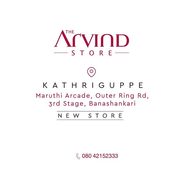 Enter a world of refined elegance and impeccable craftsmanship as we proudly unveil South India’s Largest Arvind Menswear store in Bangalore! From sharp suits to laid-back essentials, our collection caters to every occasion and style preference. Whether you're looking for readymade perfection or custom-made precision, our store is a haven where fashion dreams come true. 
Step inside and discover a realm of men's fashion that transcends expectations.
.
.
.
.
.
.
.
.
.
.
.
.
#Arvind #FashioningPossibilities #MensWear #franchise #newstoreopening #franchisingbusiness #newstore #franchiseowner #franchiseopportunities #arvindfranchise #Businessowner #businessgrowth #businessmarketing #india #branddevelopment #marketleader #brandexpansion #businessexpansion #franchiseopportunities #southindia #largestmeswearstore #bangalore #kathriguppe