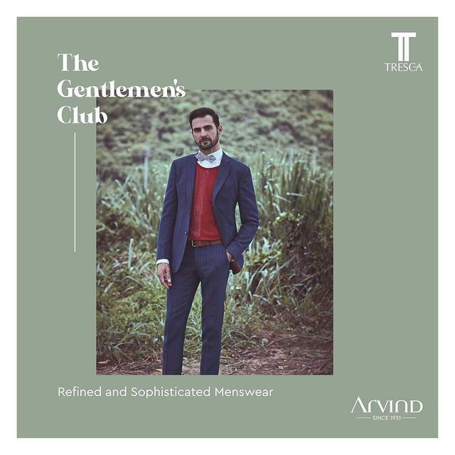 Sophistication never goes out of style, and a true gentleman knows this well! With Arvind’s Tresca, redefine your wardrobe and treat yourself to high-quality refined menswear! 🤩

.
.
.
.
.
.
.
.
.
.
.
.

#Arvind #FashioningPossibilities #MensWear #GentlemensClub #MensFashion #MensStyle #DapperGents #ElegantMen #ClassicMenswear #SartorialStyle #MensWardrobe #LuxuryMenswear #TailoredPerfection #SharpDressedMen #MensClothing #SuaveGents #FashionForwardMen #GentlemensFashion #SophisticatedStyle #ModernGentleman #StylishMen #MenswearInspiration #DapperStyle #TimelessElegance #MensFashionBlog #StyleIcons #FashionableMen #MensStyleGuide #GentlemansEssentials #mensweardaily